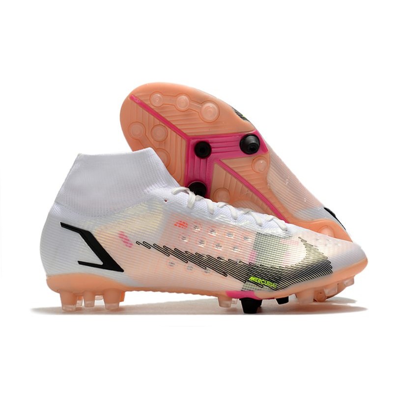 Nike Mercurial Vapor XIV Elite AG Fotbollsskor Vit – billige fotballsko, mercurial fotballsko tilbud